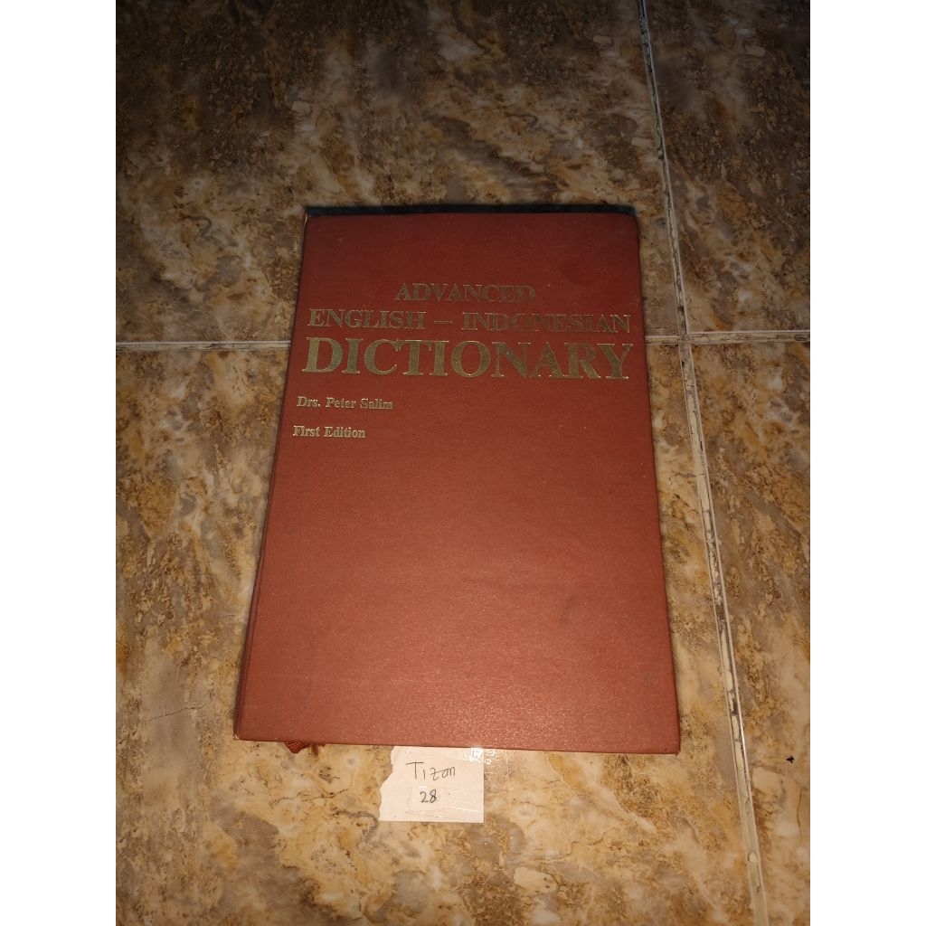 Buku Advanced English Indonesian Dictionary by Drs Peter Salim