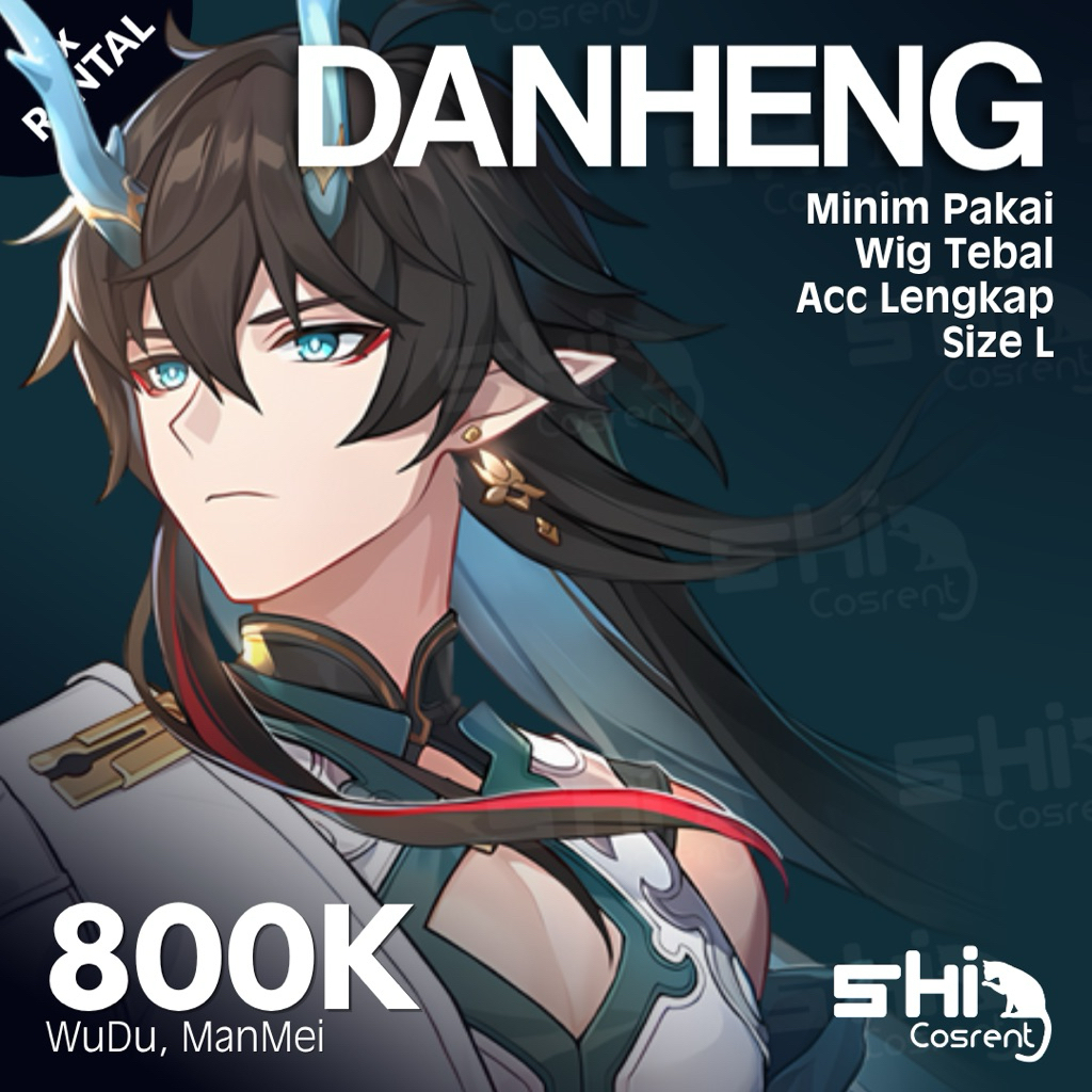 WTS PRELOVED JUAL KOSTUM COSPLAY DANHENG NAGA