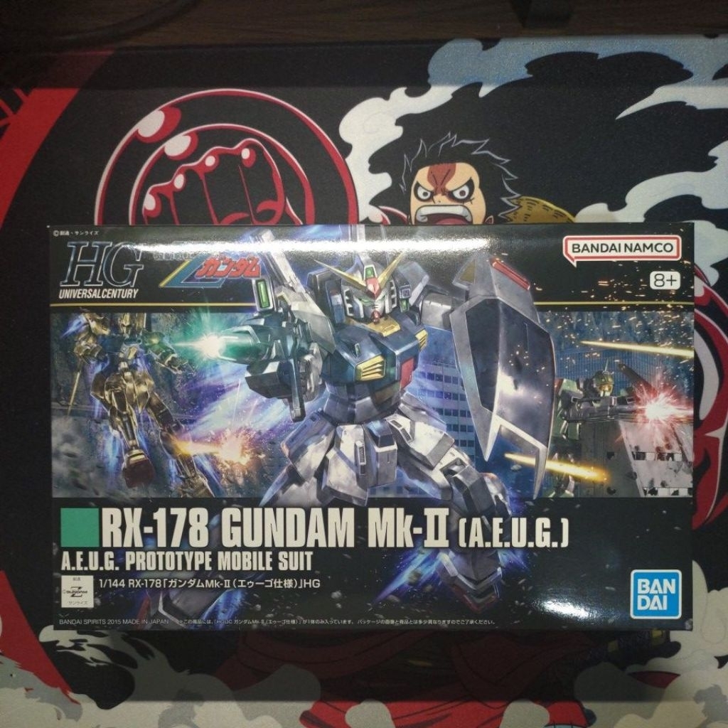 HG Rx-178 Gundam Mk-II (A.E.U.G) Bandai Ori