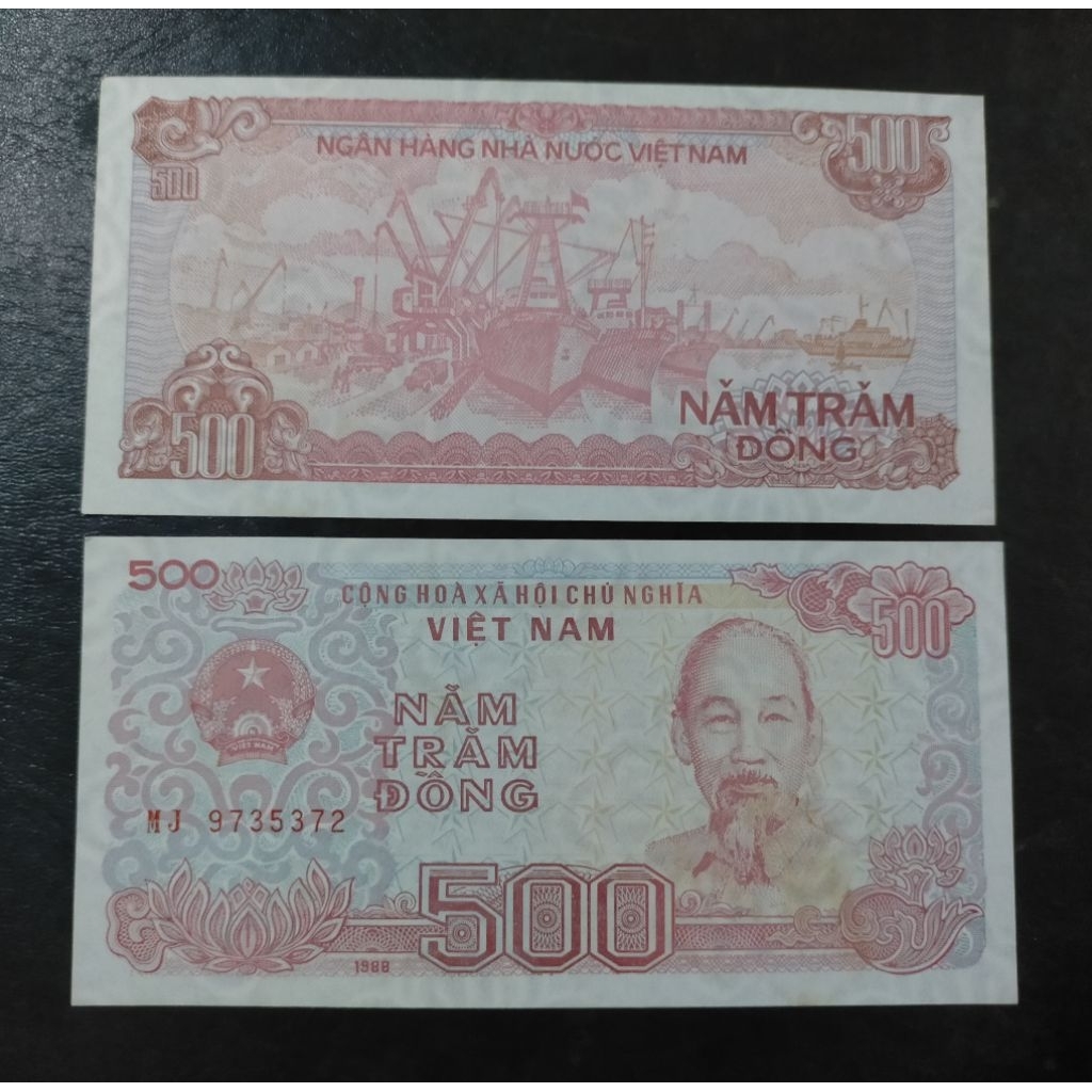 uang 500 dong Vietnam