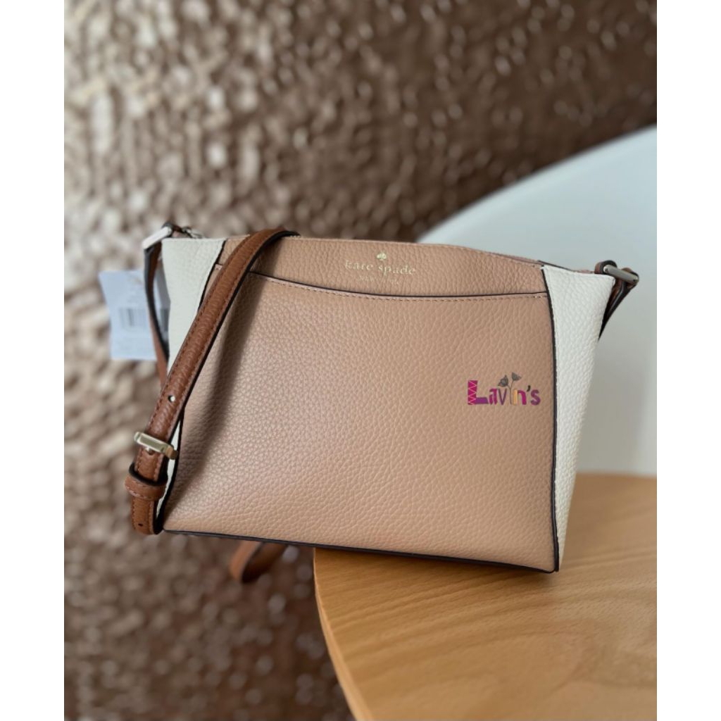 TAS CEWE KS MONICA SMALL CROSSBODY LIGHT FAWN