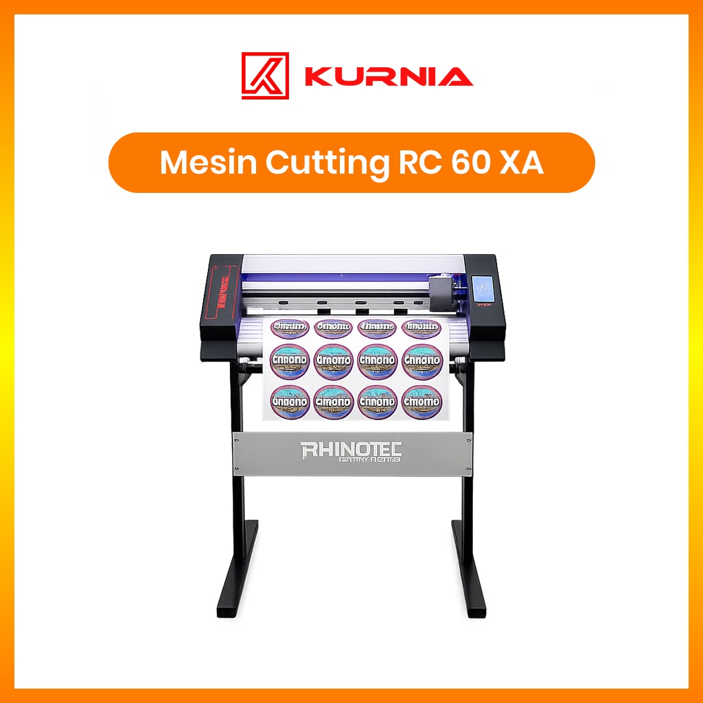 Rhinotech Mesin Cutting Stiker RC 60 XA Auto Contour Cut | Rhino RC60XA Plotter Auto Contour Garansi