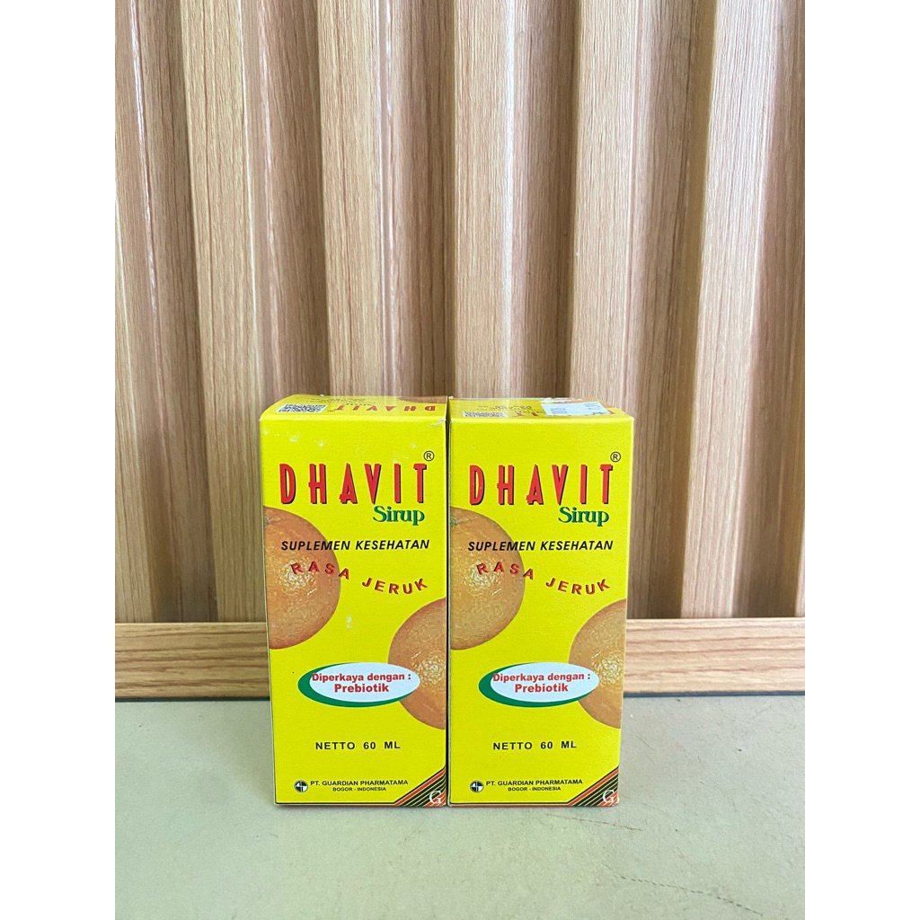 Dhavit Sirup Multivitamin Anak | Vitamin A, B, C, D | Penambah Nutrisi Anak
