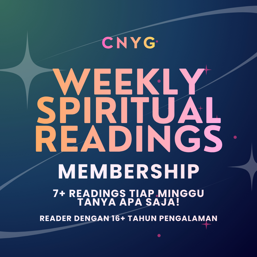 Tarot Reading VIP Membership Mingguan | Teman Cerita & Refleksi Diri | Tanya Harian Cinta Karir & Ke