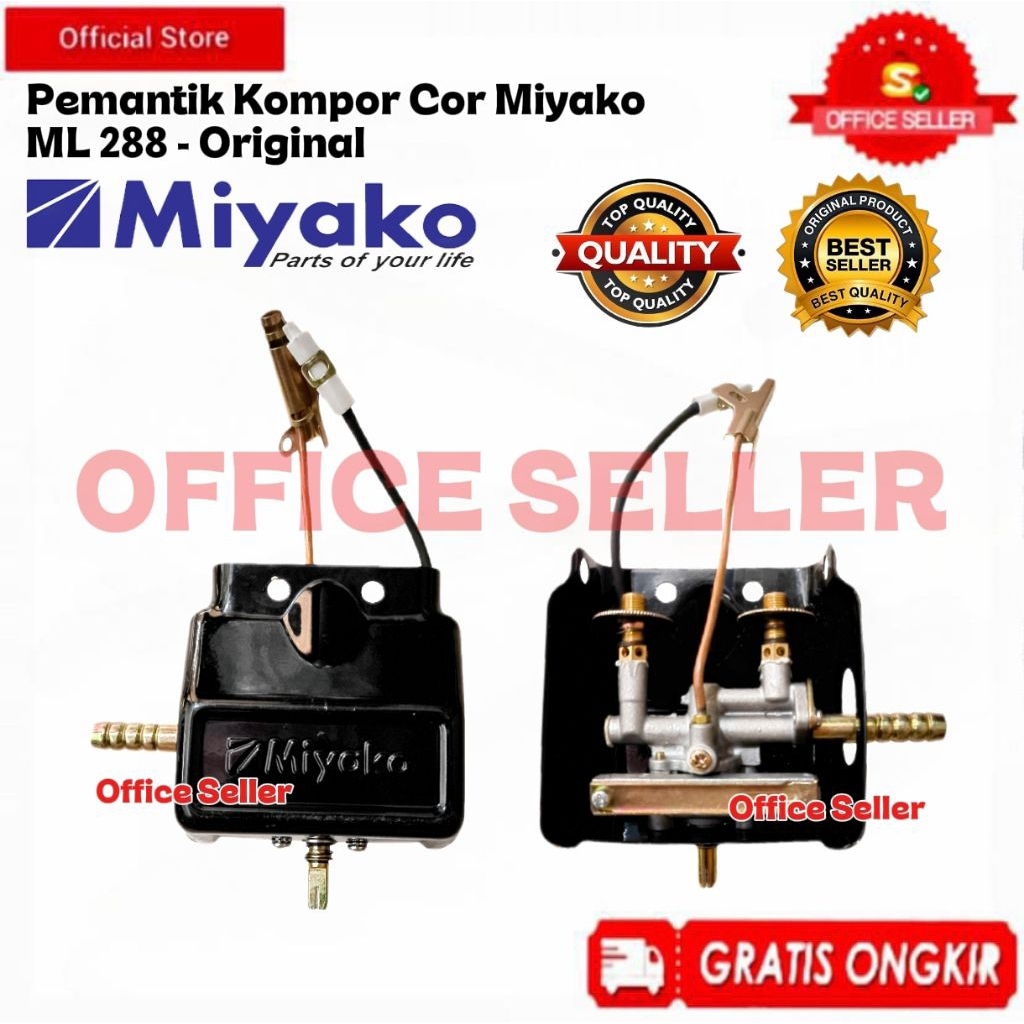 Mesin Pemantik Kompor Cor Miyako Api Seribu Model ML288 - Original / Pemantik Kompor Gas Komersial
