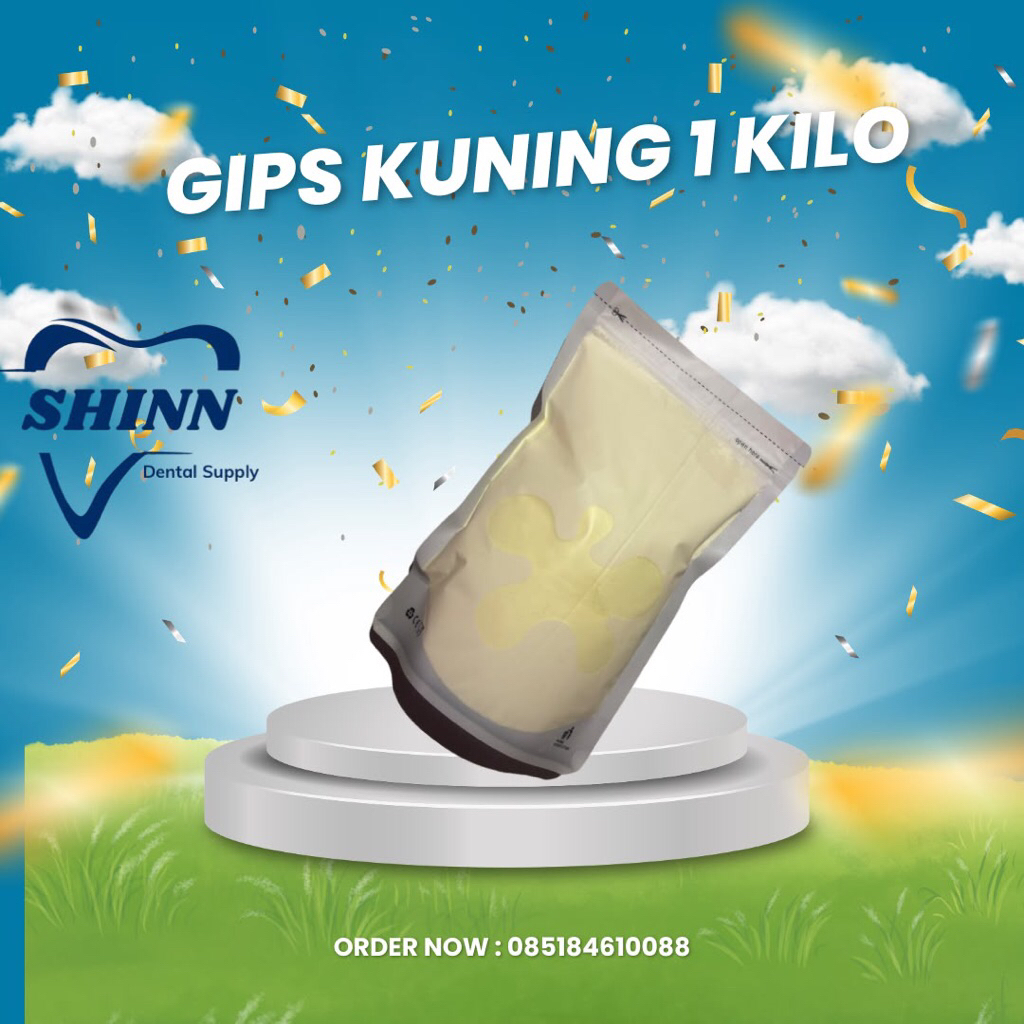 GIPS KUNING 1 kilo