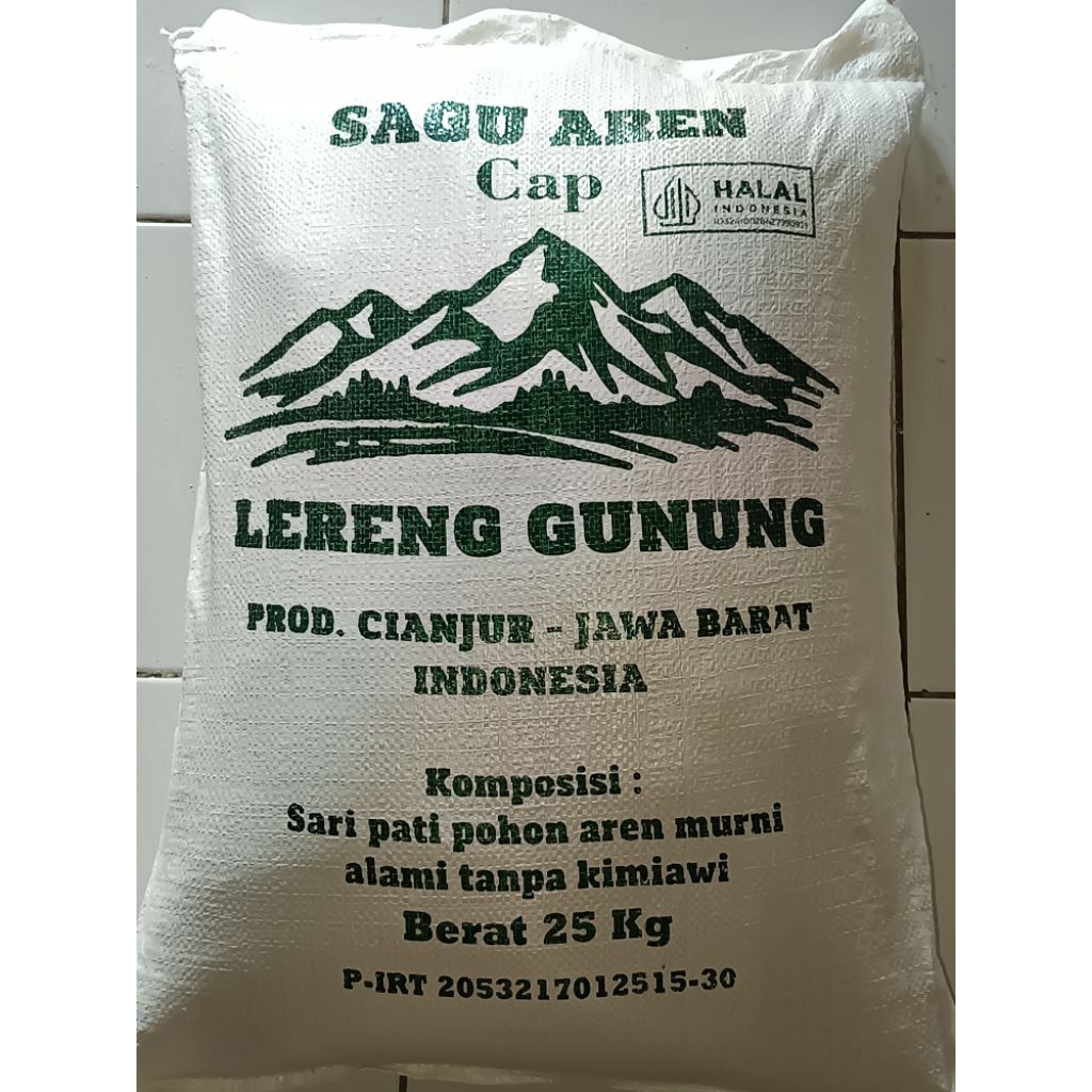 SAGU AREN / ACI KAWUNG 25 Kg