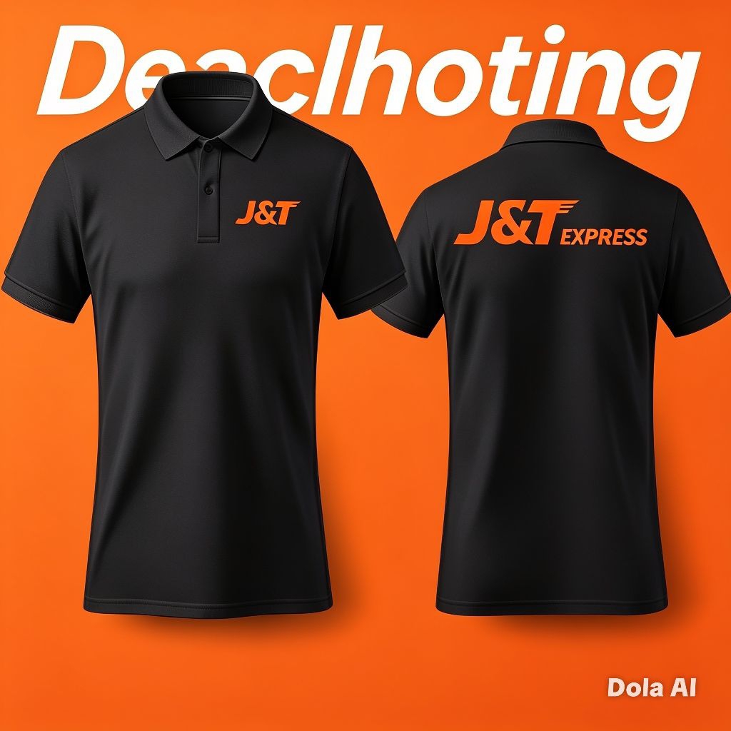 KAOS KERAH POLO PENDEK/KAOS POLO J&T EXPRESS GRATIS CUSTOM NAMA/KAKS KERAH POLO J&T EXPRESS DEWAS PR