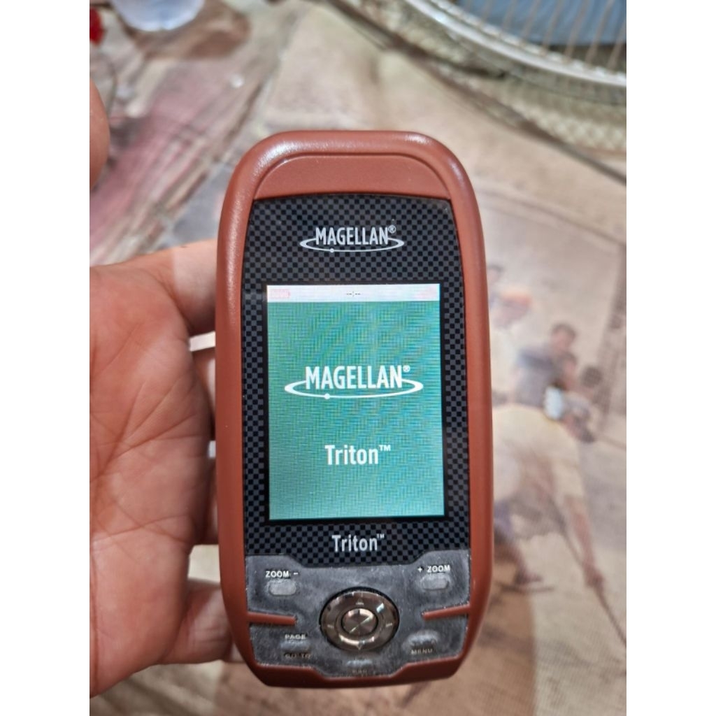 GPS Magellan Triton 300 Second Komplet dalam Bok  Sinyal Mantap bukan GPS Garmin murah
