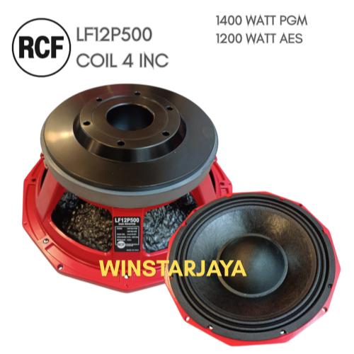 Speaker Komponen RCF LF12P500 LF 12P500 LF12 P500 Speaker komponen 12 inc