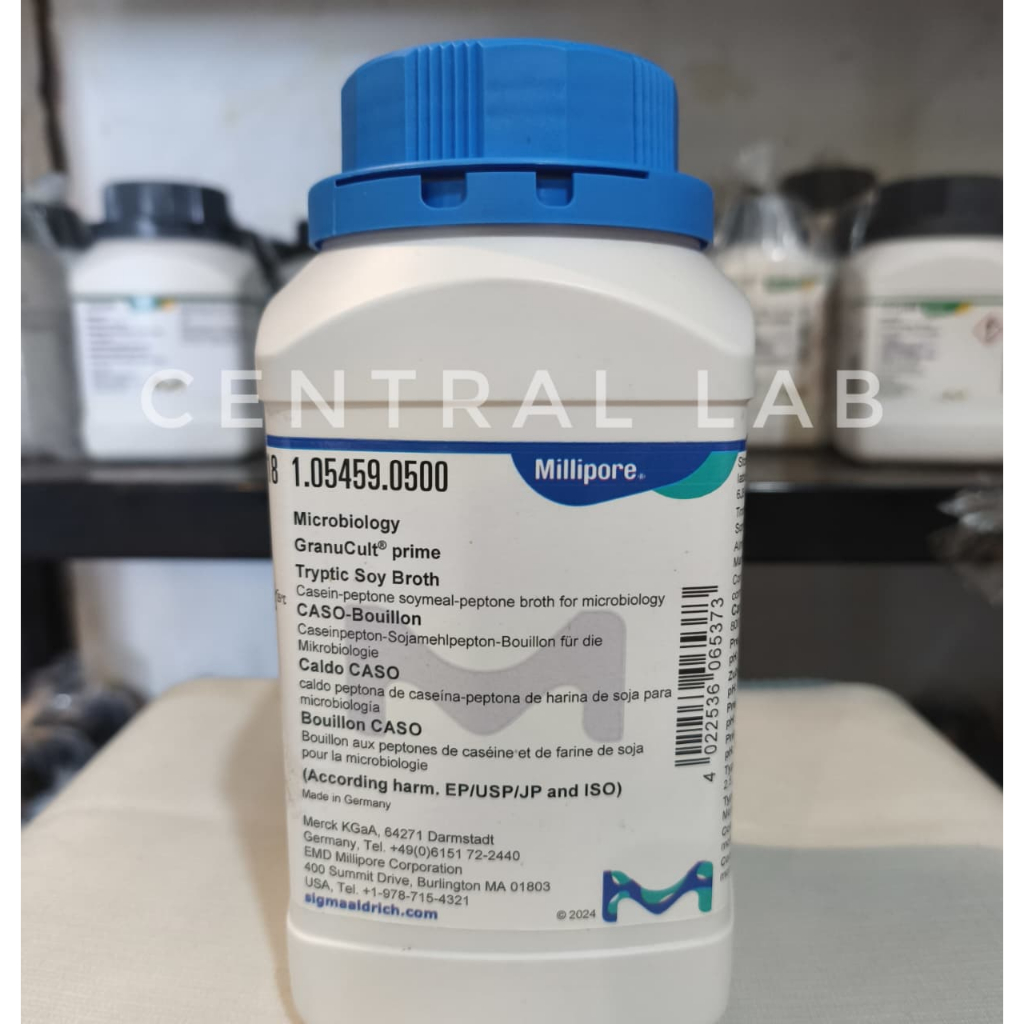 TRYPTIC SOY BROTH 500GRAM FOR MICROBIOLOGY MERCK 105459