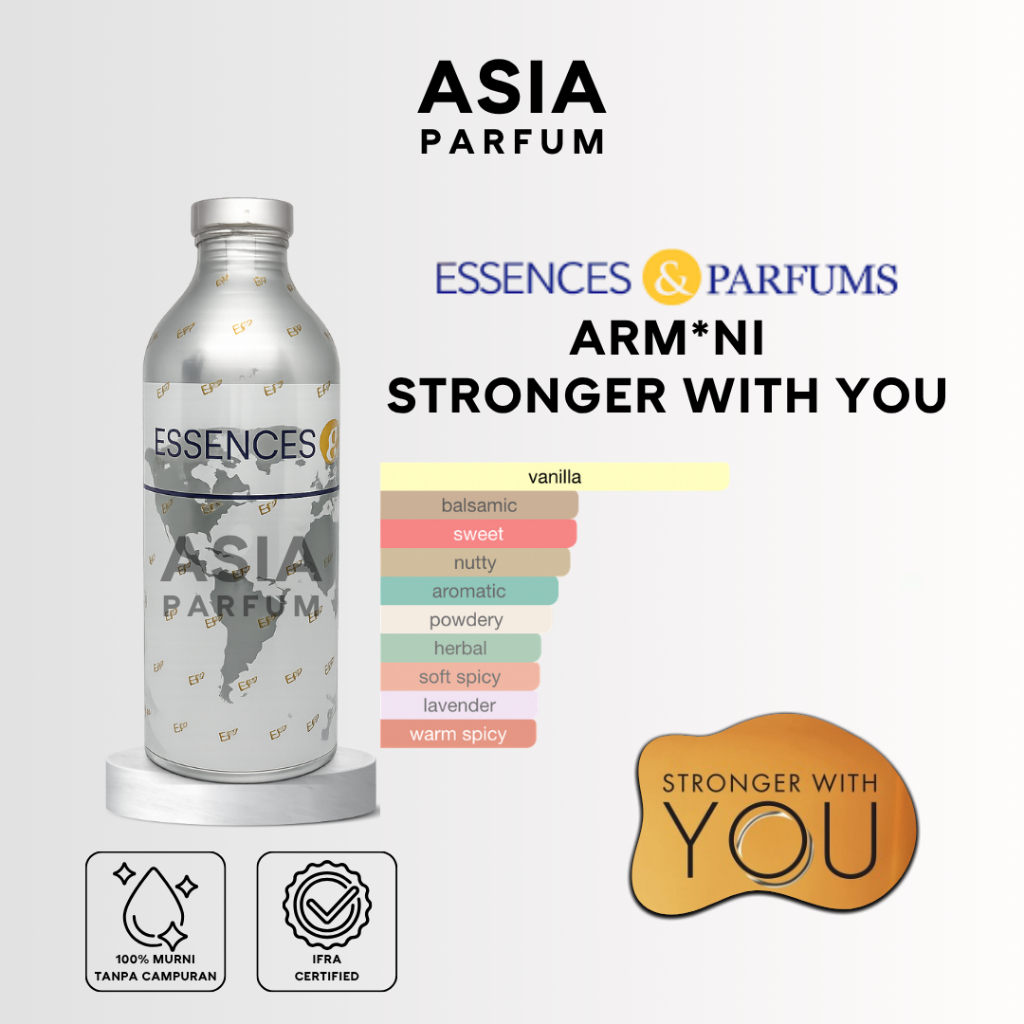 ESSENCES & PARFUMS SIMEO 66647 - BIBIT PARFUM STRONGER WITH YOU - SEGEL & REPACK 100G