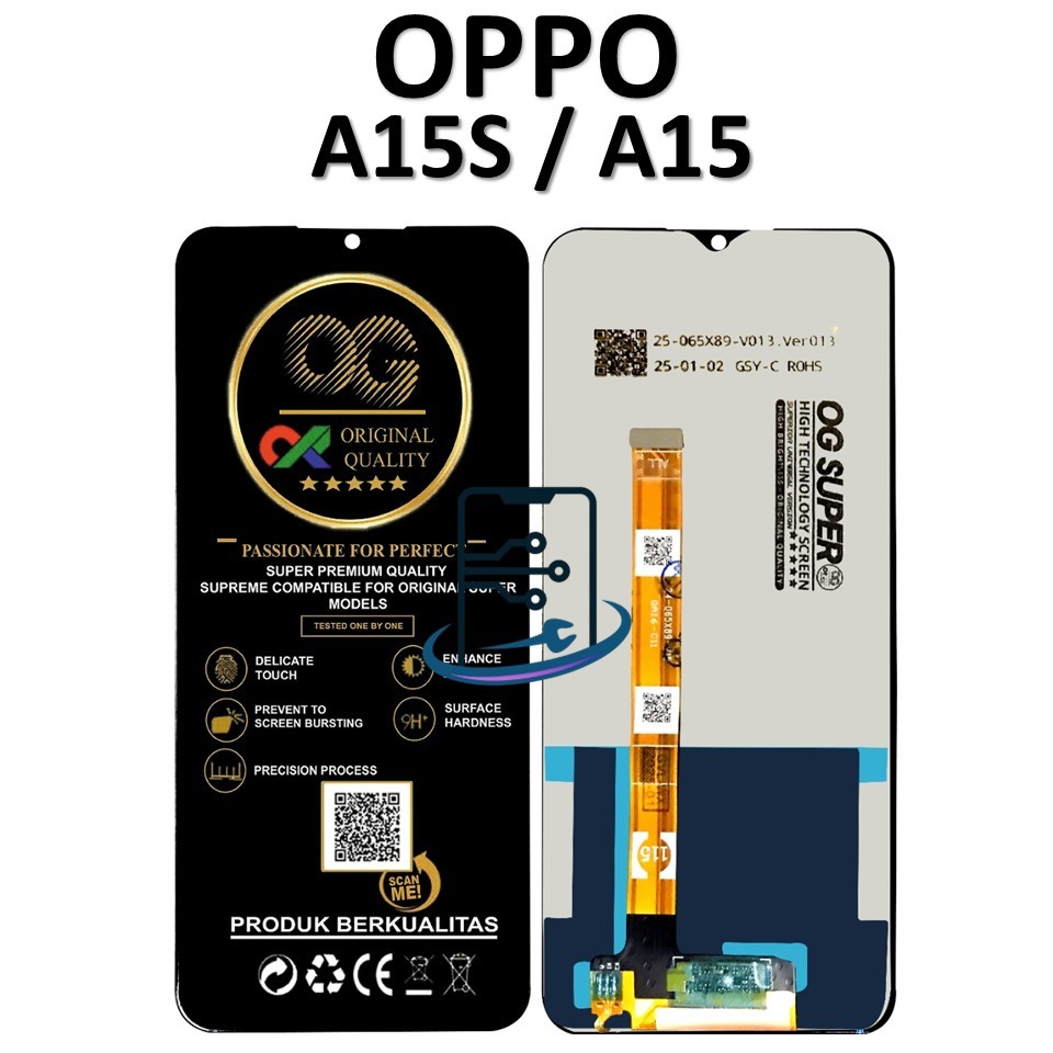 LCD TOUCHSCREEN OPPO A15S / A15 FULLSET ORIGINAL