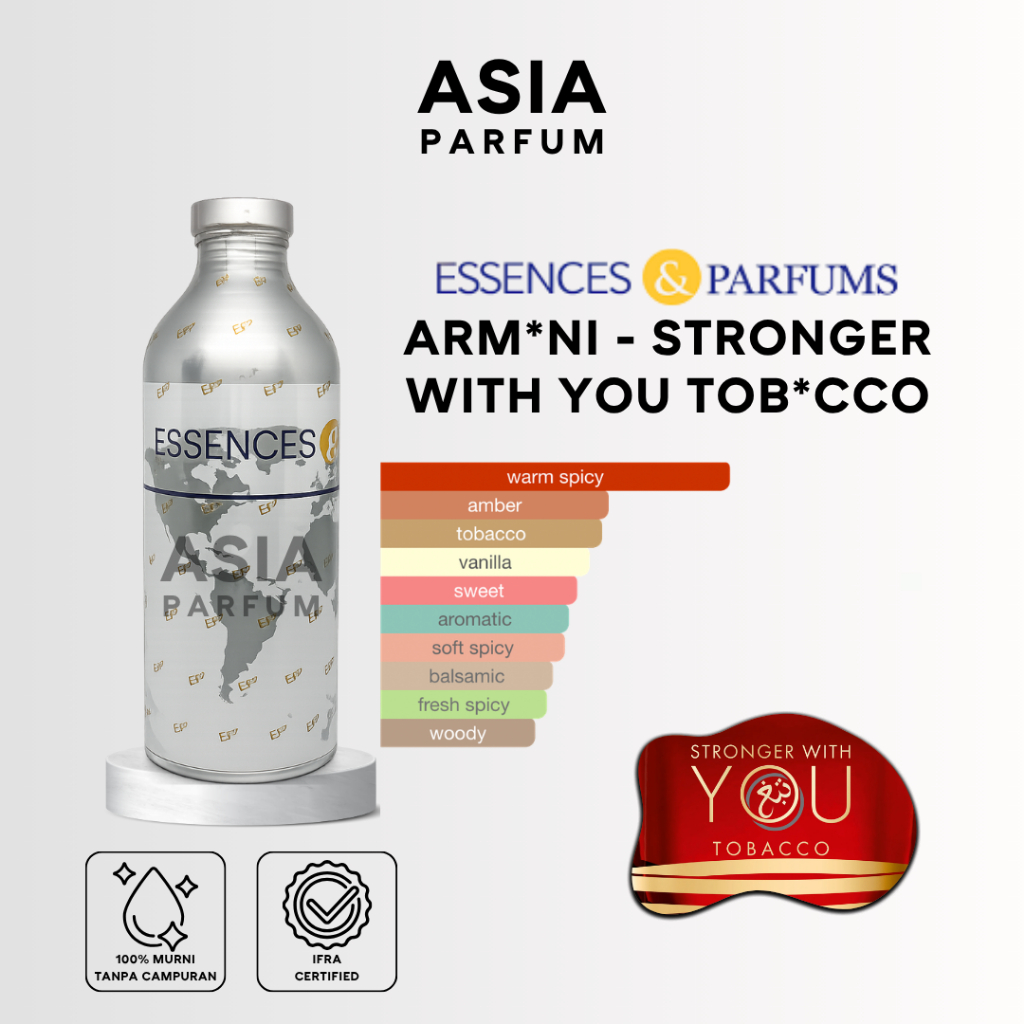 ESSENCES & PARFUMS SIMEO T 91243 - BIBIT PARFUM STRONGER WITH YOU TBC - SEGEL & REPACK 100G