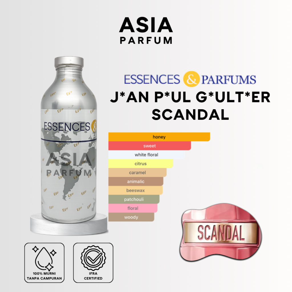 ESSENCES & PARFUMS SORYAN 81885 - BIBIT PARFUM SCANDAL - SEGEL & REPACK 100G
