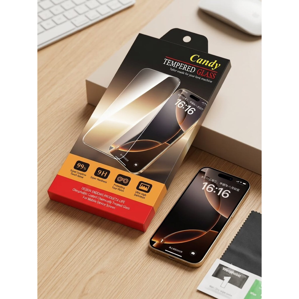 PREMIUM TEMPERED GLASS CANDY BENING FOR WIKO BLOOM / BLOOM 2 / GATE AWAY / HIGHWAY 4G / HIGHWAY PURE