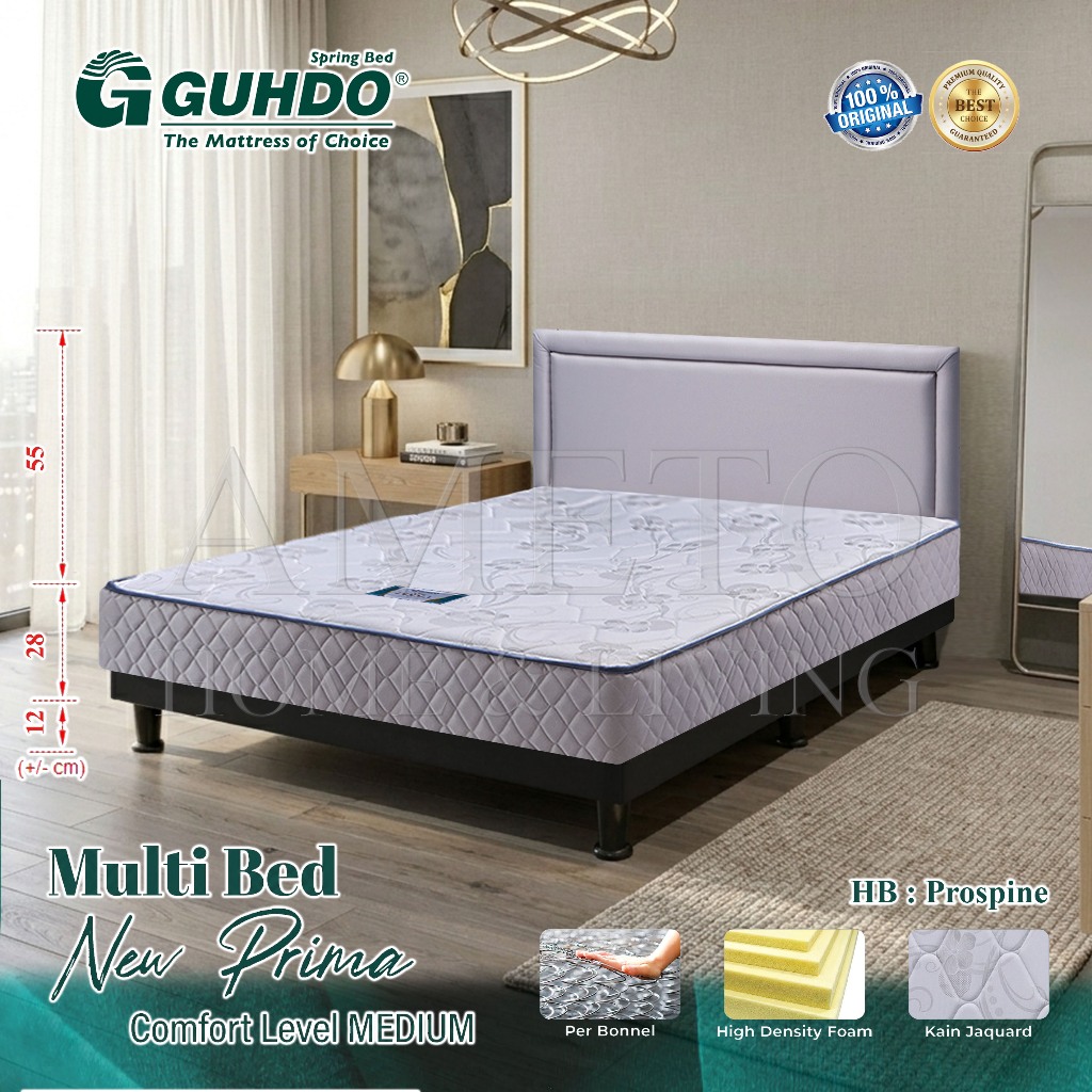 Guhdo Spring bed Multi bed New Prima Spinal Spring, HB Atlantic, Prospine 090 100 120 140 160 180 20