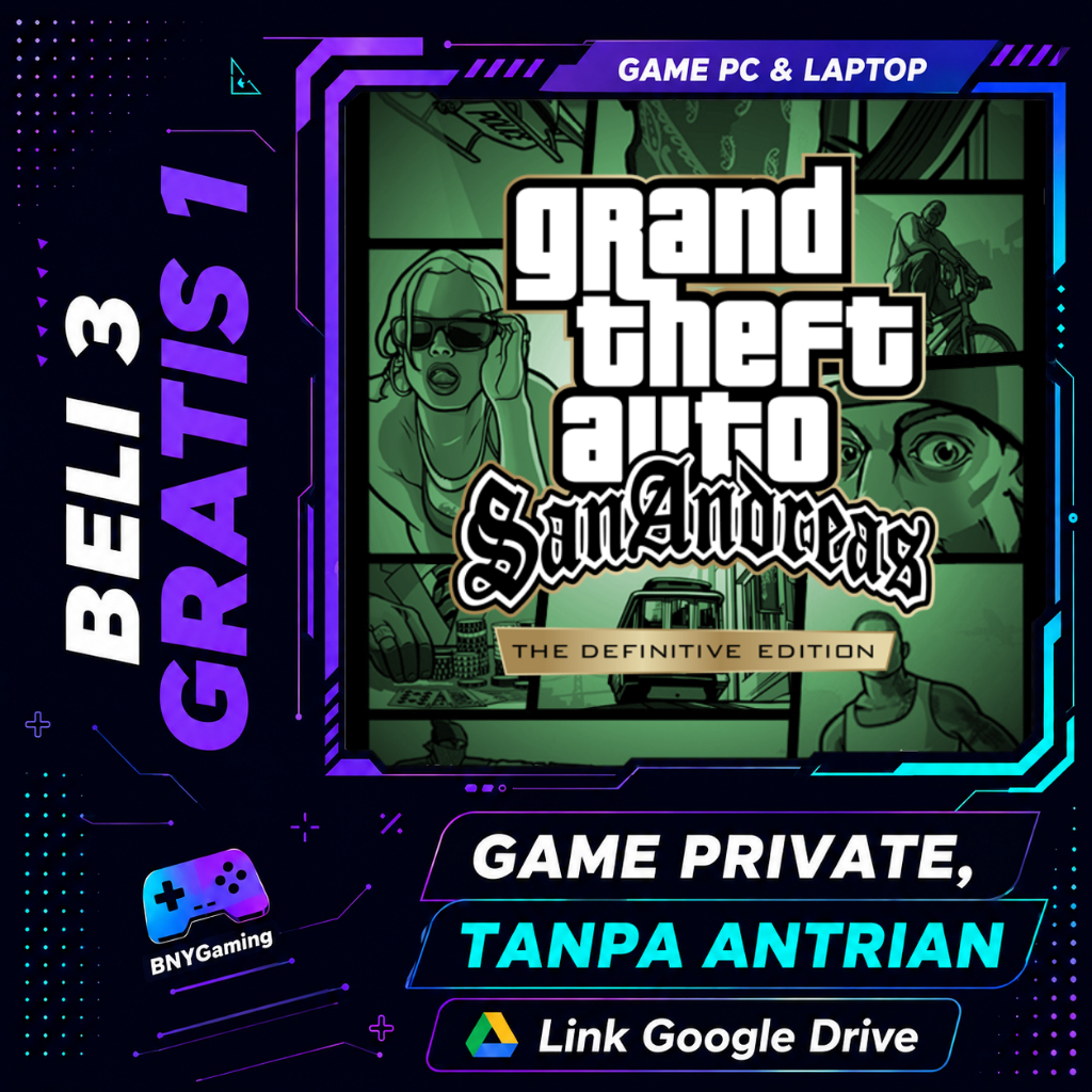GTA San Andreas Definitive Edition (for pc & handheld)