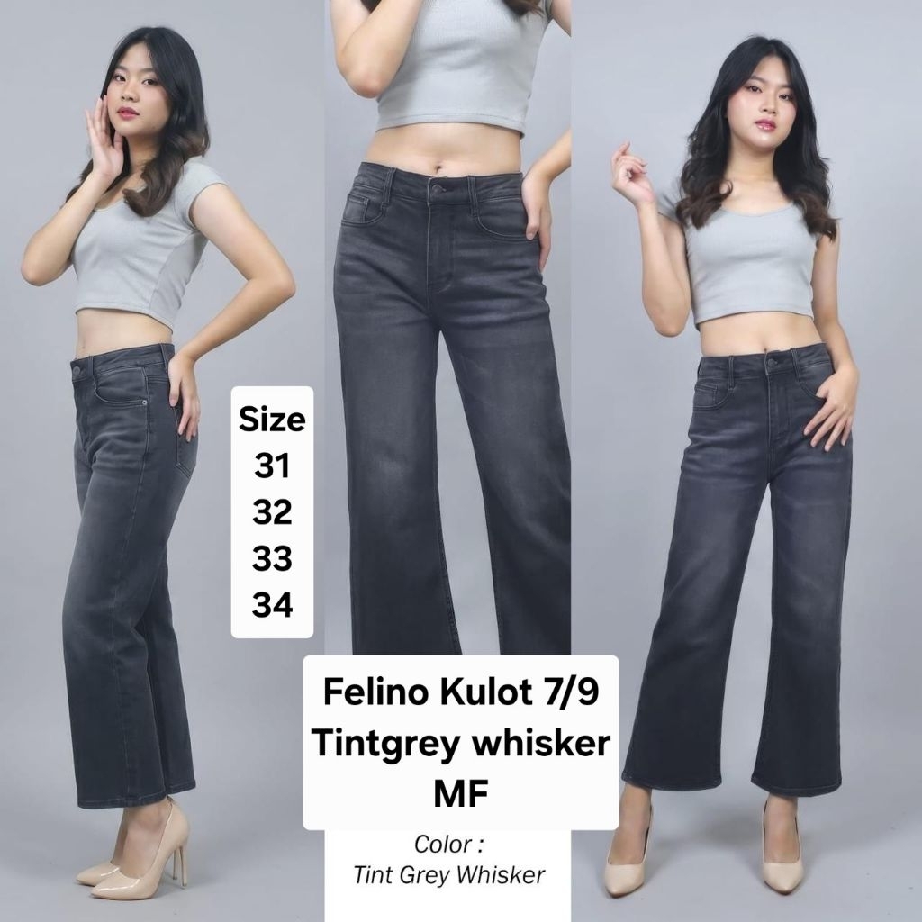 FELINO KULOT 7/9 TINTGREY WHISKER