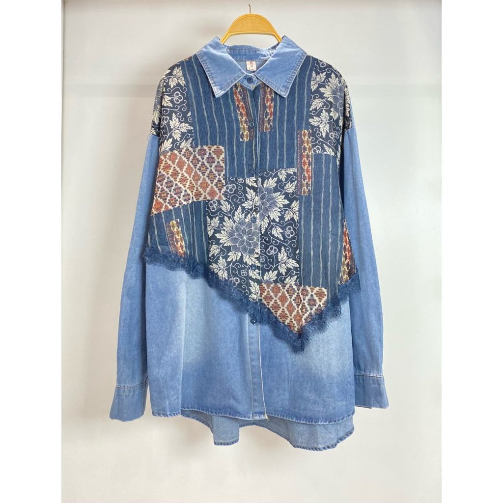 atasan jeans Favian 26288