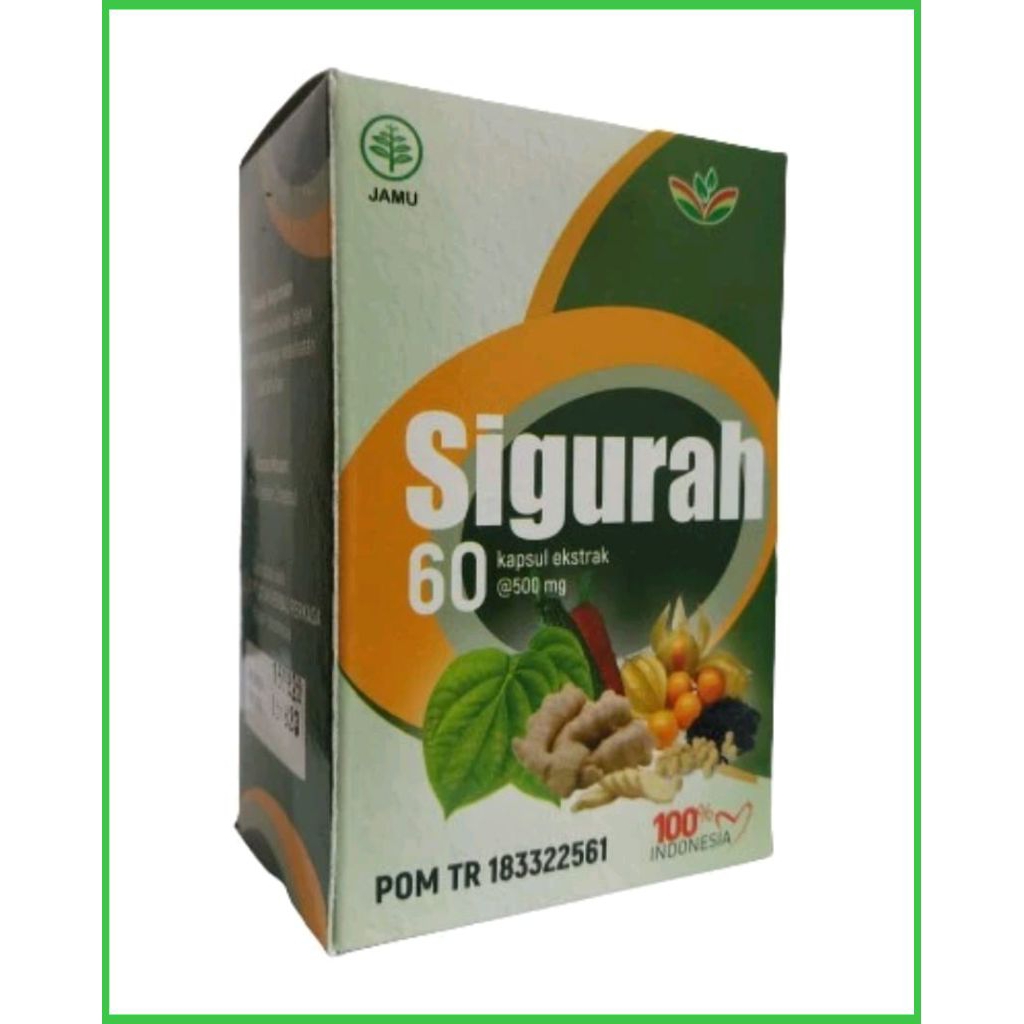 kapsul sigurah isi 60 kapsul
