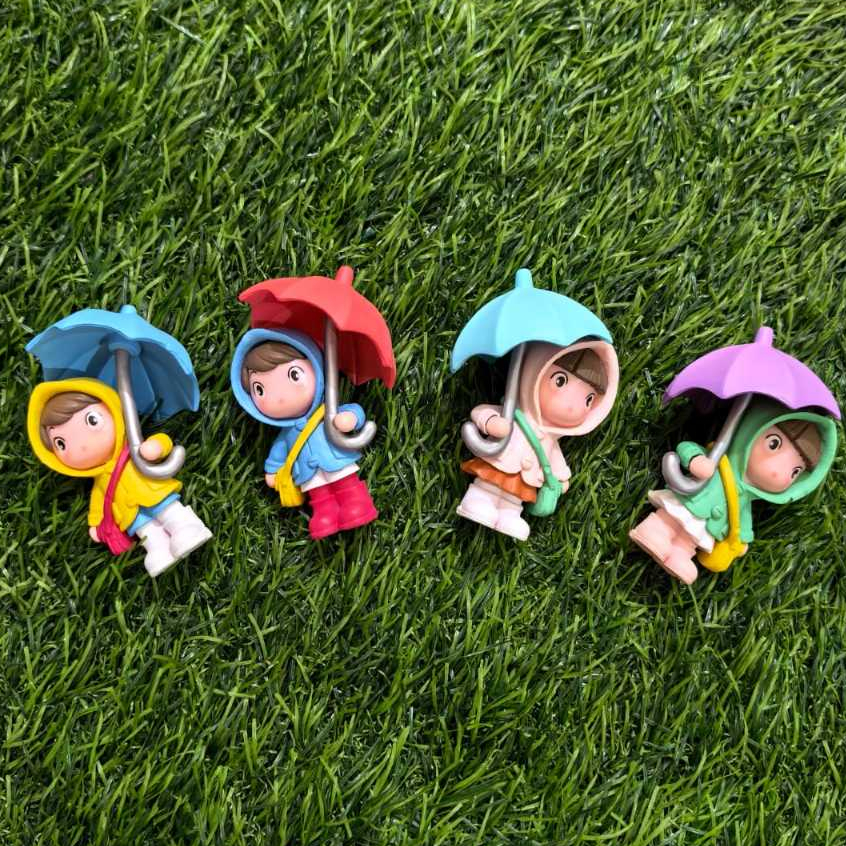 Miniatur Boneka Payung / Pajangan Miniatur Karakter