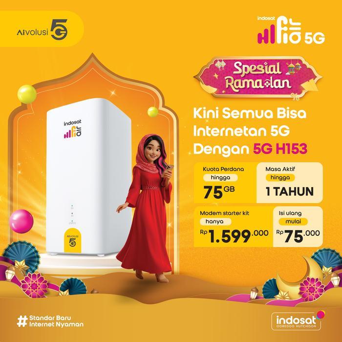 Telkomsel Orbit 5G G1 Modem WiFi 5G High Speed Free Telkomsel 200GB HKM881