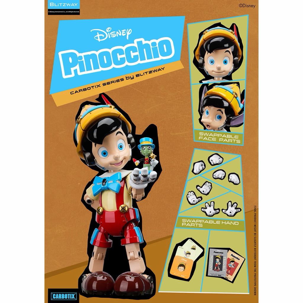 Blitzway BW-CA-10506 Disney Carbotix Pinocchio (Re-Run)