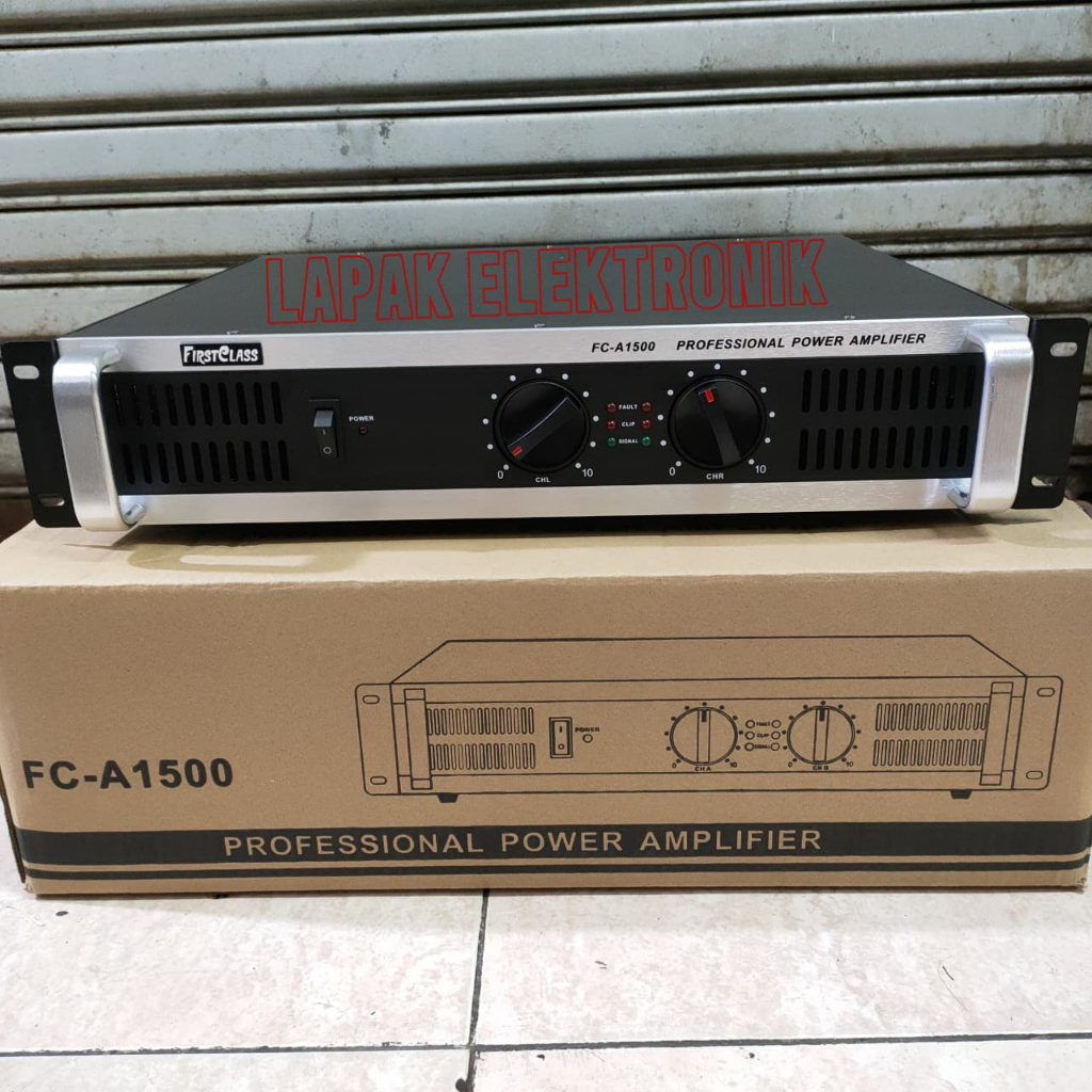 Power Amplifier Firstclass FC A1500 | FC A 1500 Original | JN MUSIC