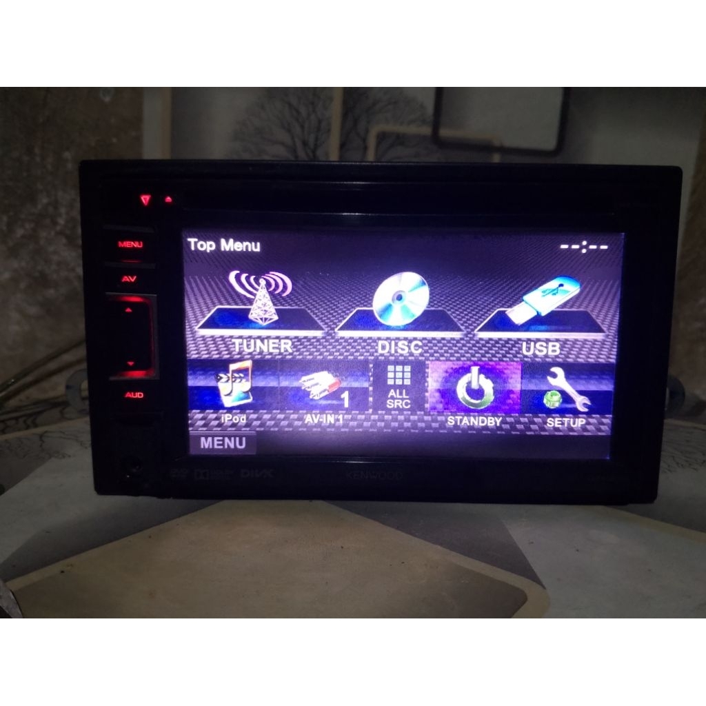 head unit tape mobil dobeldin kenwood ddx 3035IH4