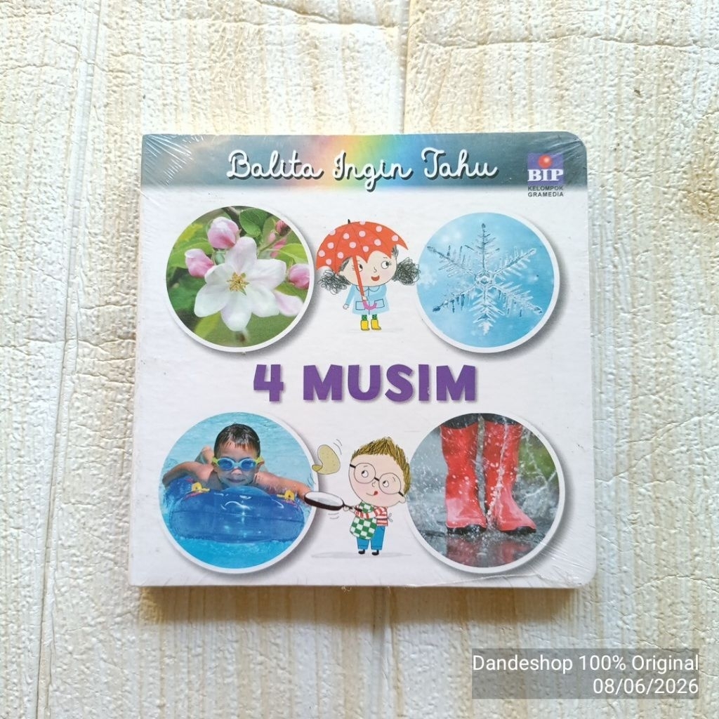 Boardbook BALITA INGIN TAHU - 4 MUSIM