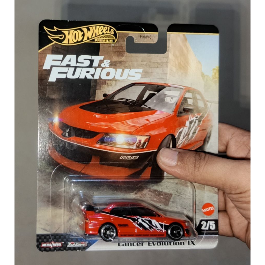 Hot wheels Premium fast and furious Lancer Evolution IX