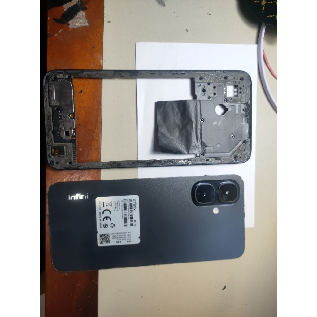 bekdor + tulangan invinix smart 10 ori