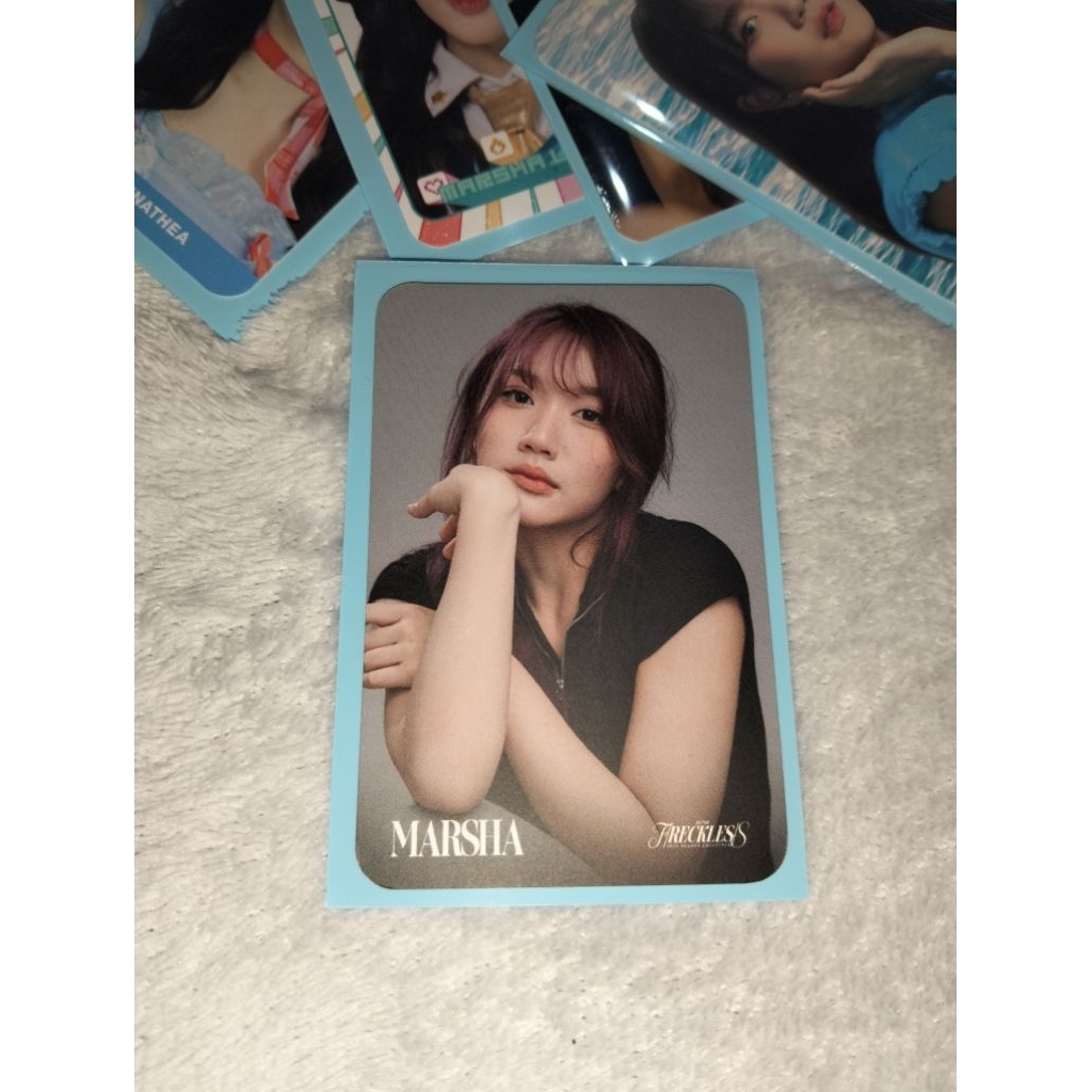 Photocard Freckless Marsha JKT48 official