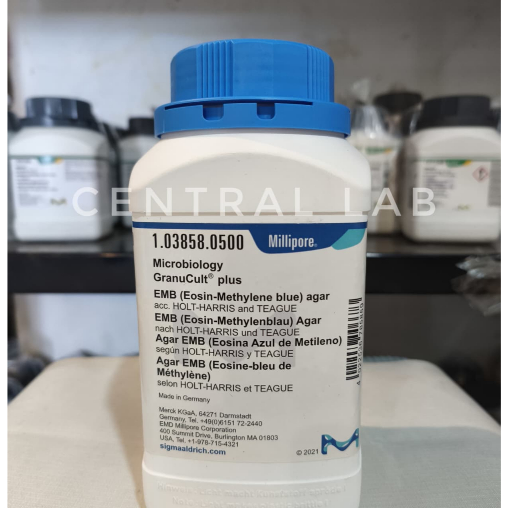 EMB (EOSIN-METHYLENE BLUE) AGAR 500GRAM FOR MICROBIOLOGY MERCK 103858