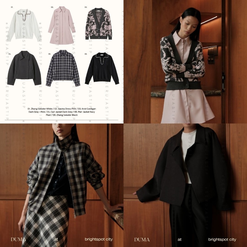 ready DUMA exclusiv brightspot Zhang sweter ariel cardi gavina dress carl jacket