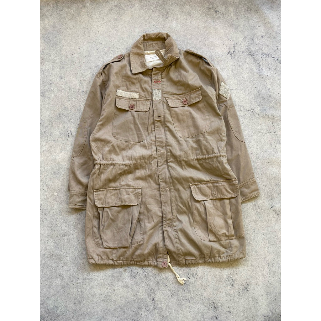 Jacket Coat Parka Fistail Army