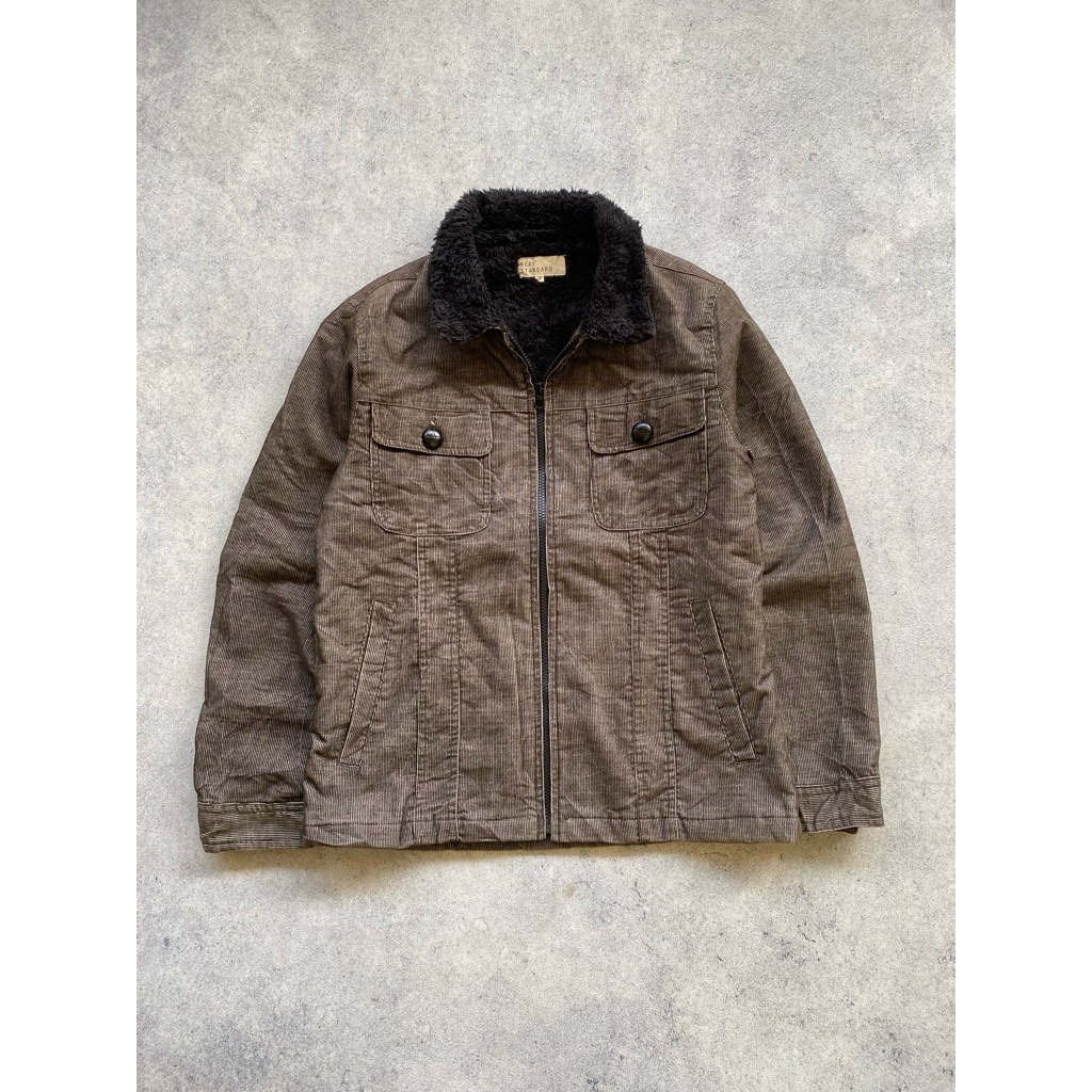 Jacket Corduroy Trucker Casual