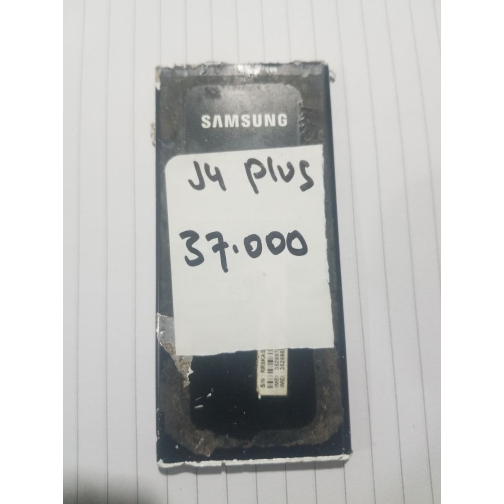 batre samsung j4 plus