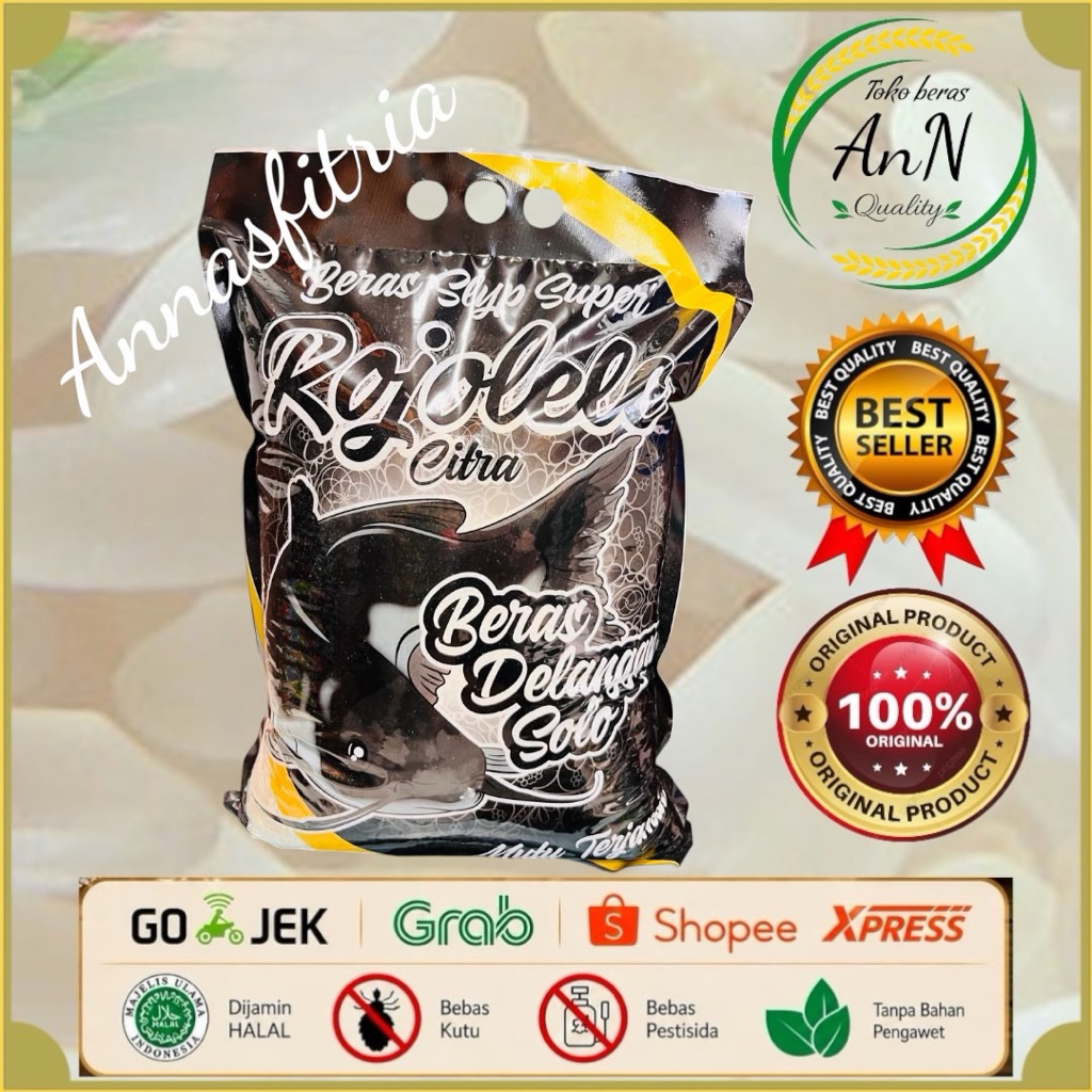 beras rojolele citra rojo lele hitam 5kg
