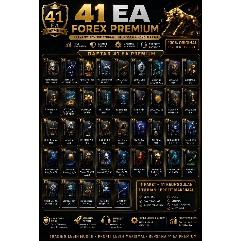 EA mt4 mt5 ea 41 EA Forex Premium All In One