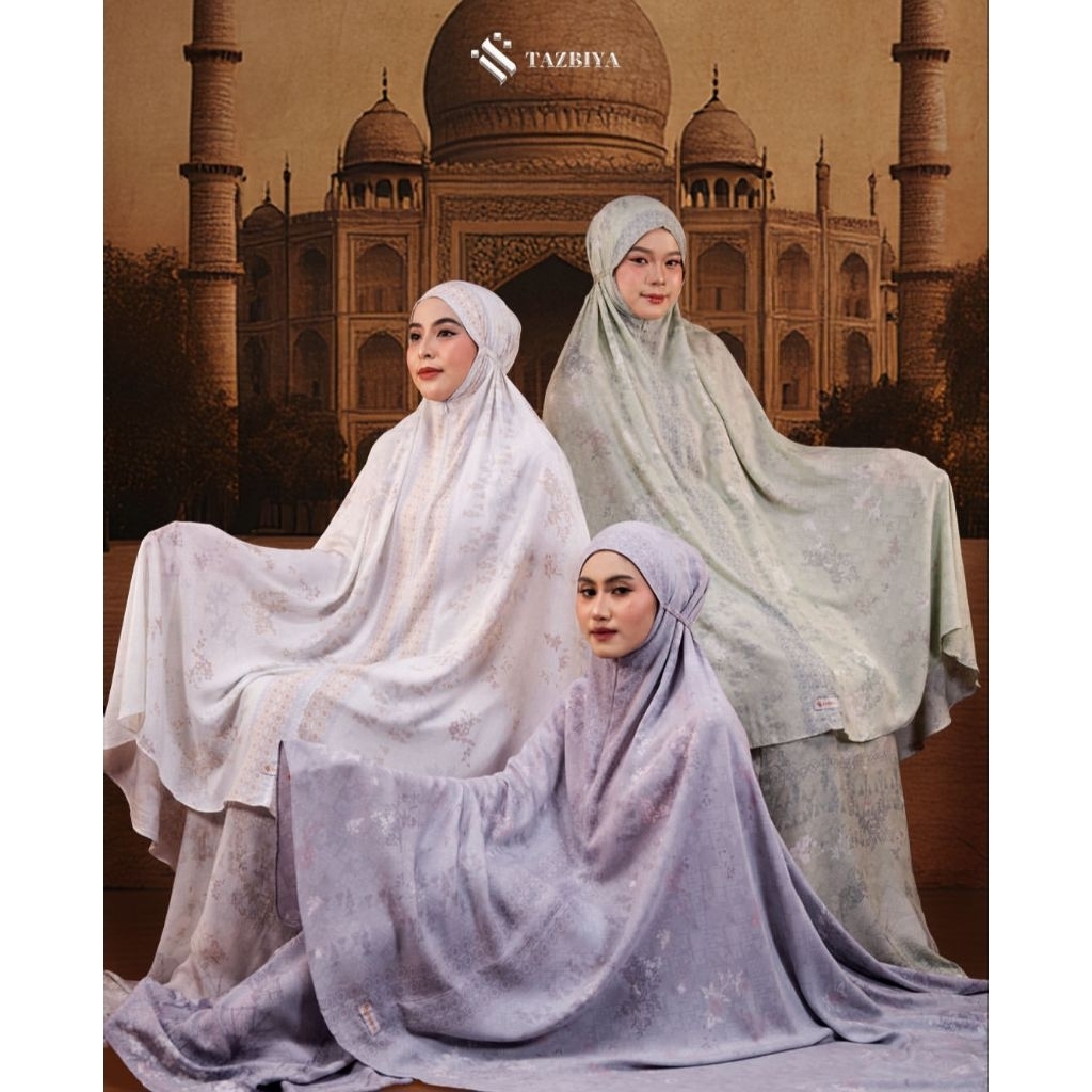 TAZBIYA - SALE Cuci Gudang Mukenah Dewasa Rayon Premium ukuran jumbo Tazbiya Collection