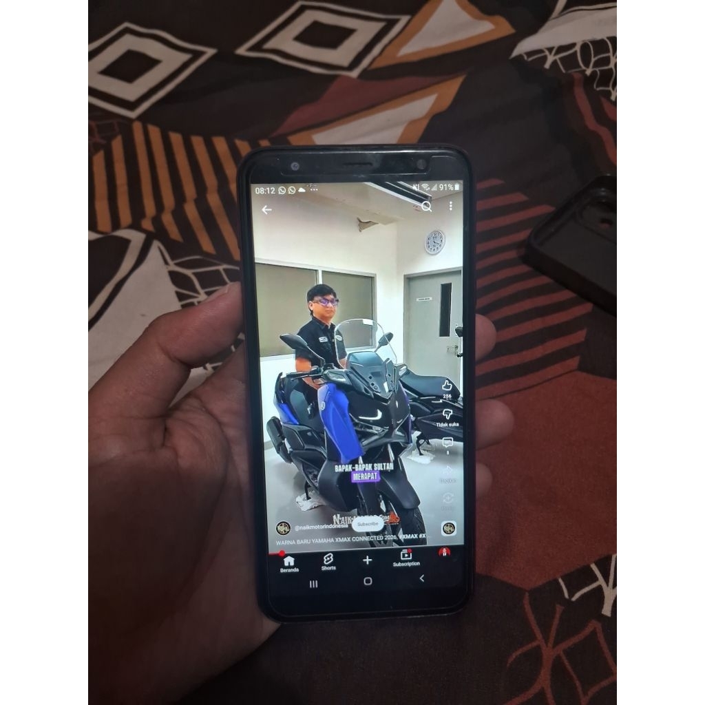 (MINUS) Samsung J4 Plus Second Bekas  NFC AMOLED Wifi Only