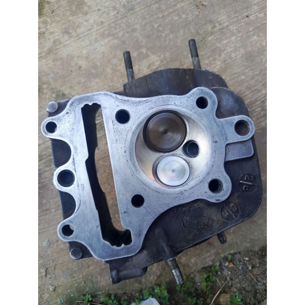head beat karbu std porting klep klx bubut + manipul
