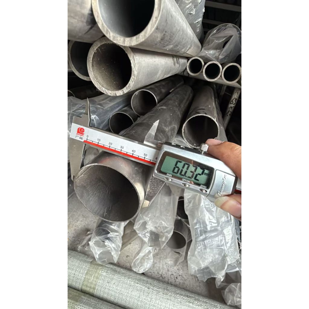 pipa titanium OD 60mm pipa silincer titanium diameter 60mm pipa titanium silincer knalpot 2tak