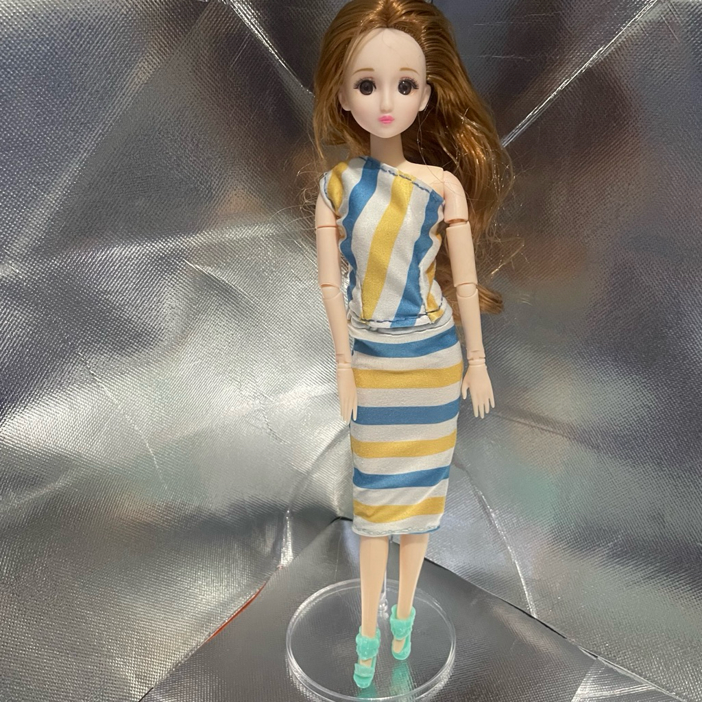 Baju Boneka Barbie/Setelan set Baju Barbie/Baju Barbie Handmade/Baju Barbie Murah