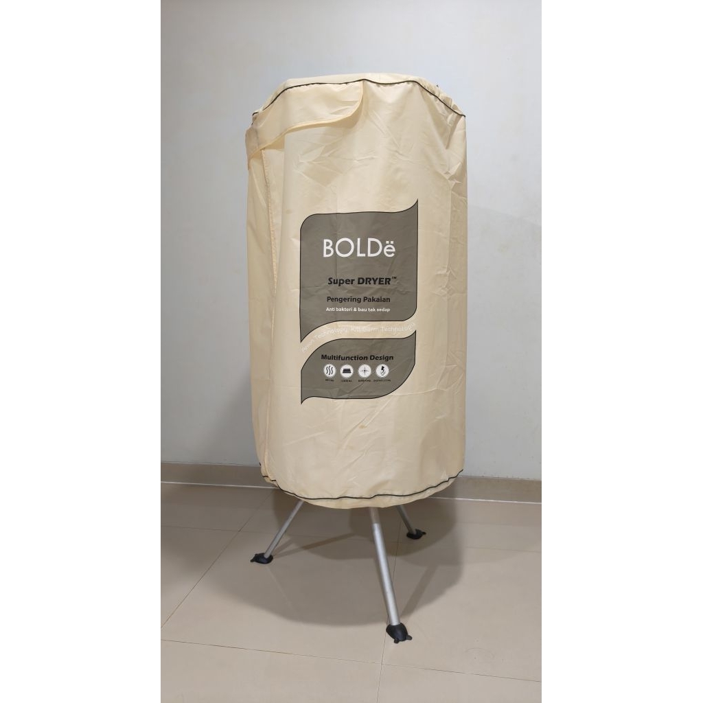 Bolde super dryer pengering baju portable preloved