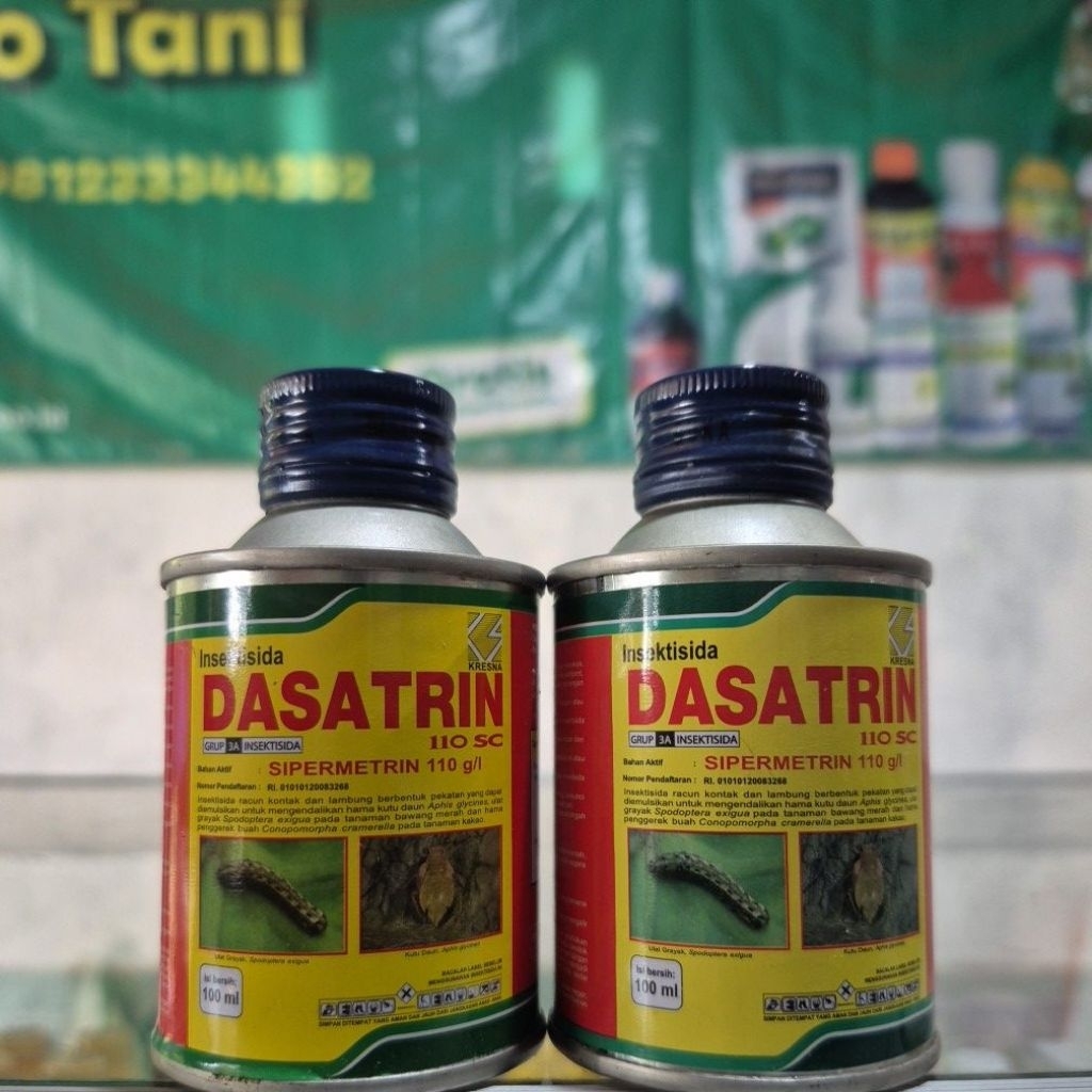 insektisida Dasatrin 110ec 100ml pengendali kutu daun ulat grayak penggerek buah
