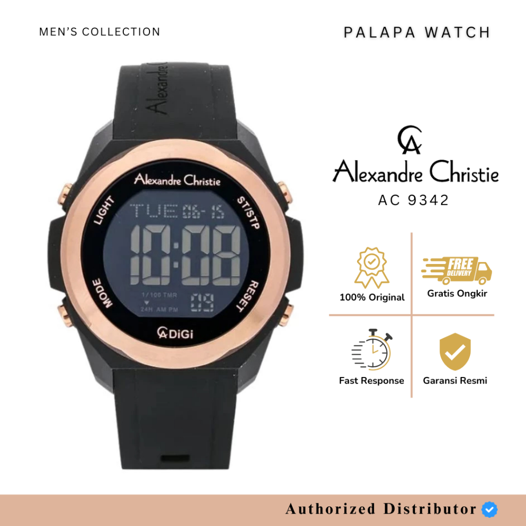 Jam Tangan Pria / Wanita Alexandre Christie AC 9342 / AC9342 / 9342 Original Garansi Resmi 1 Tahun