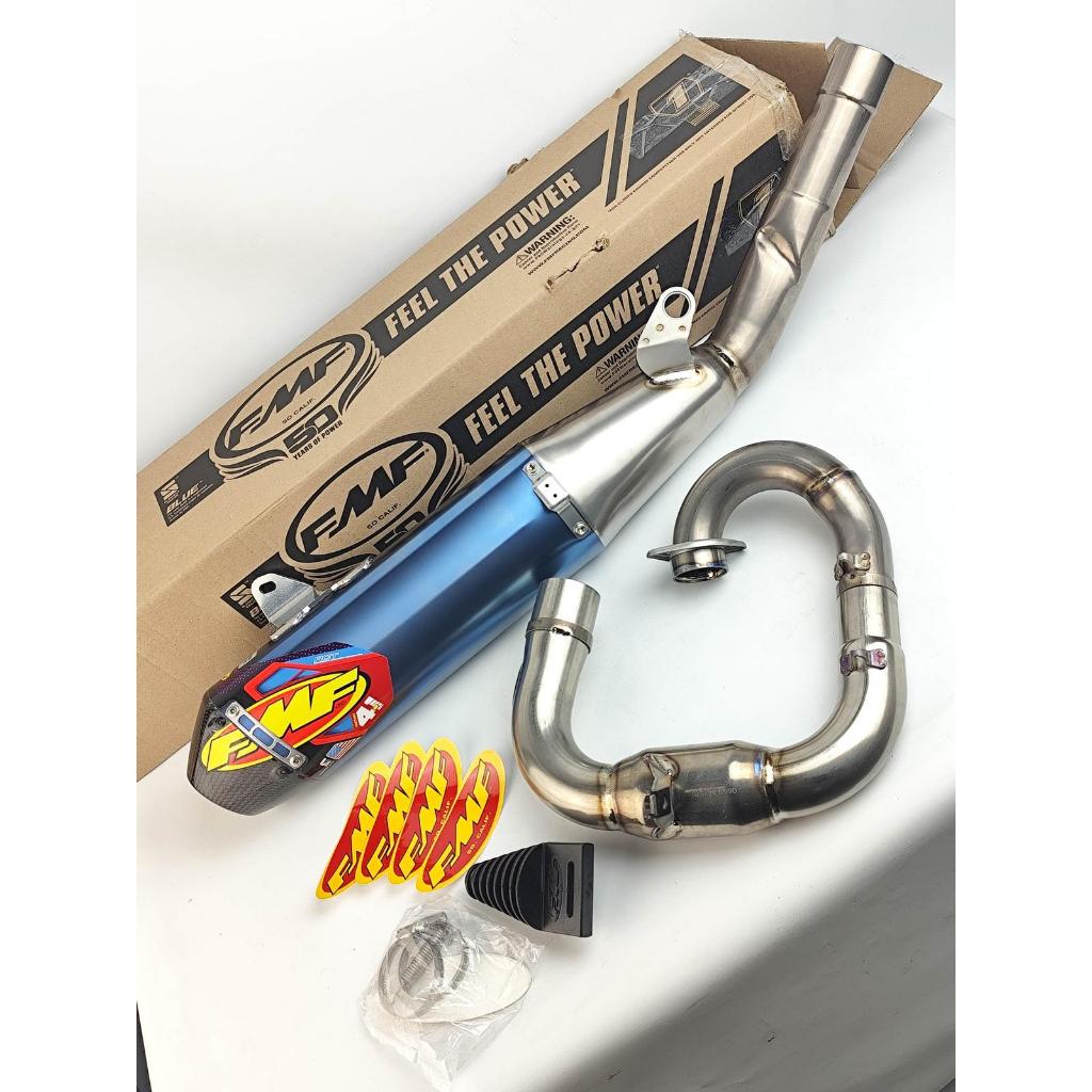 FMF FULL SYSTEM RCT YZ 250 F/FX 2019-2025 ORIGINAL 4 TAK KNALPOT FMF